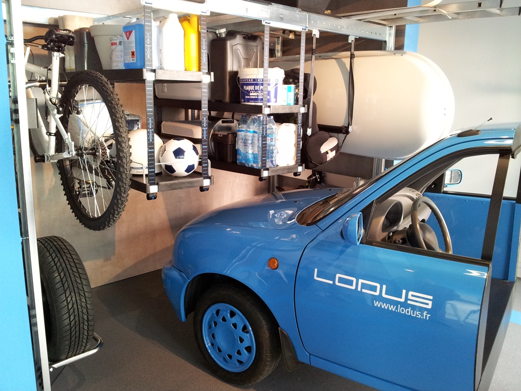 Rangement modulable pour garage