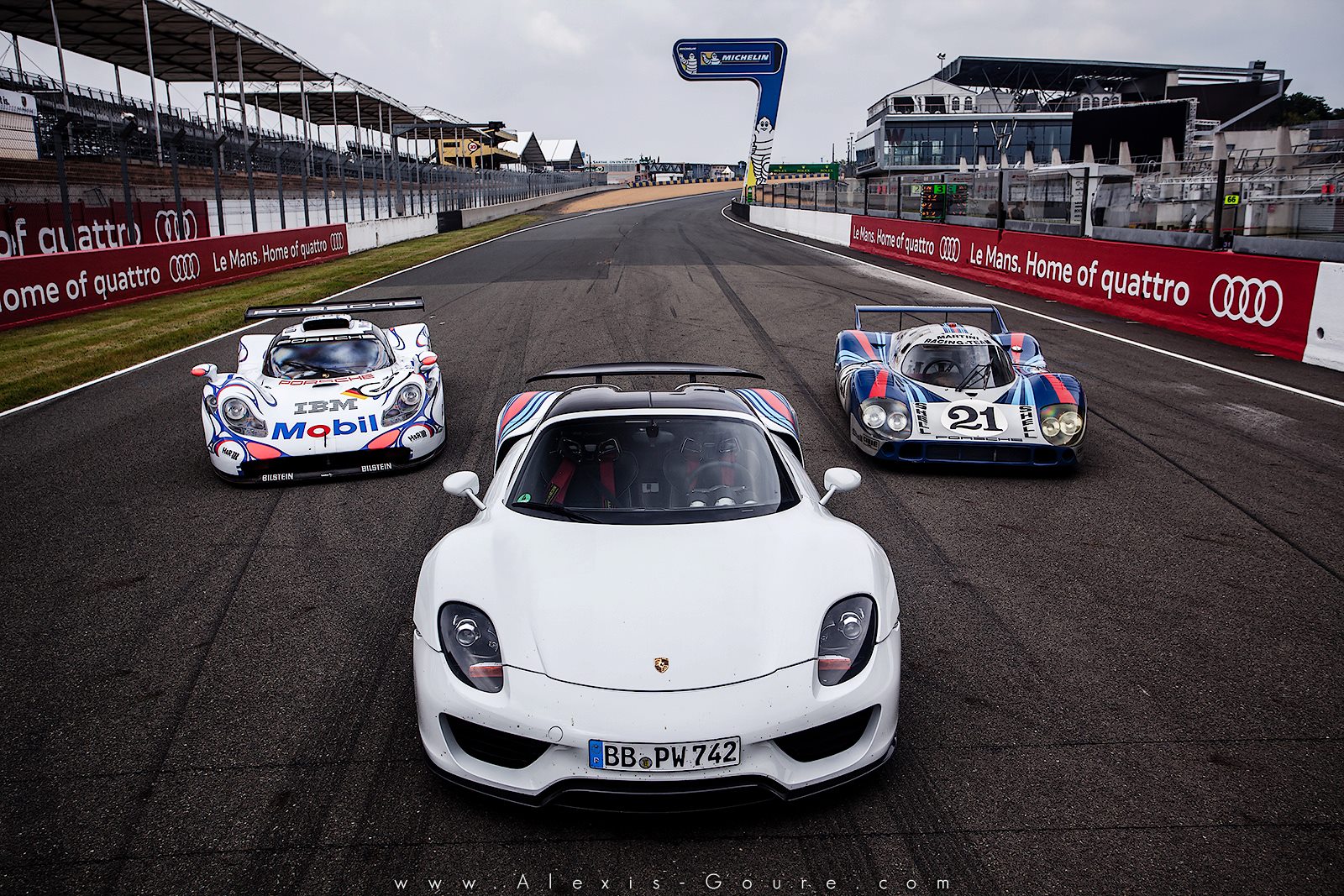 Porsche 918 Le Mans Bugatti - Porsche France - Alexis Goure Photographe