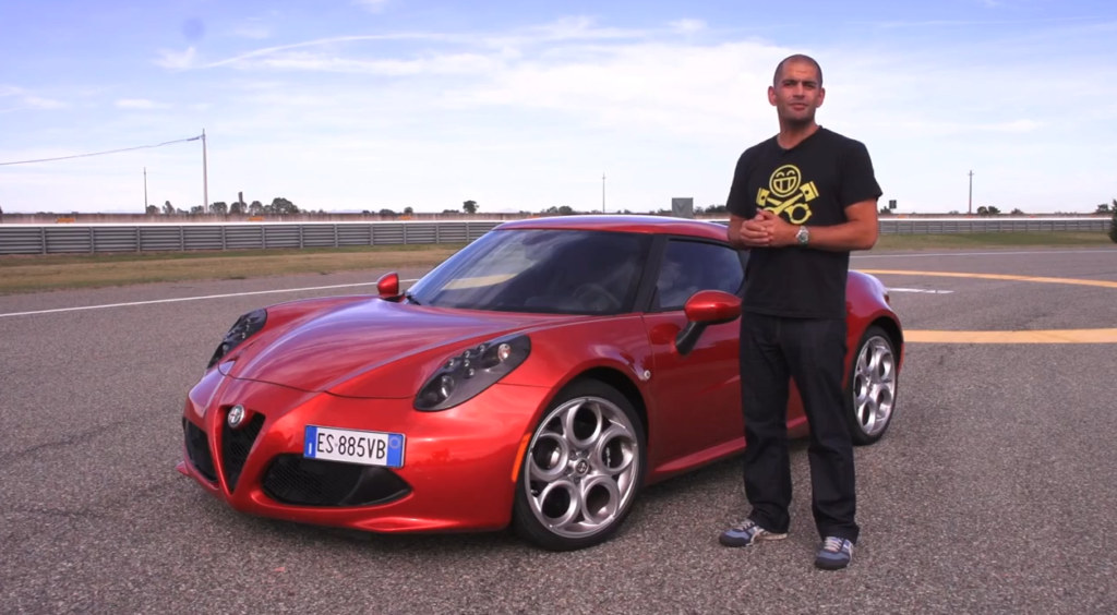 Chris Harris Alfa Romeo 4C