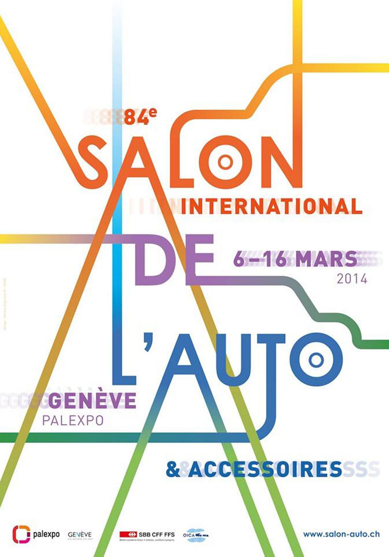 Salon de Genève 2014 - Affiche - Fermin Guerrero