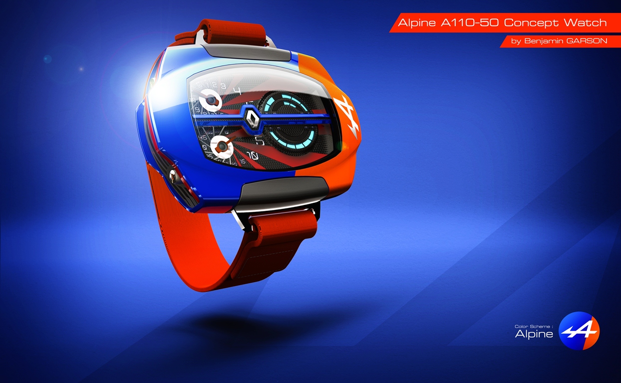 Alpine A110-50 Concept Watch - Benjamin Garson