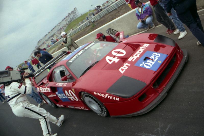 F40 LM IMSA Topeka 1990