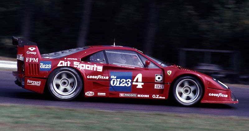 F40 LM IMSA Lime Rock 1990