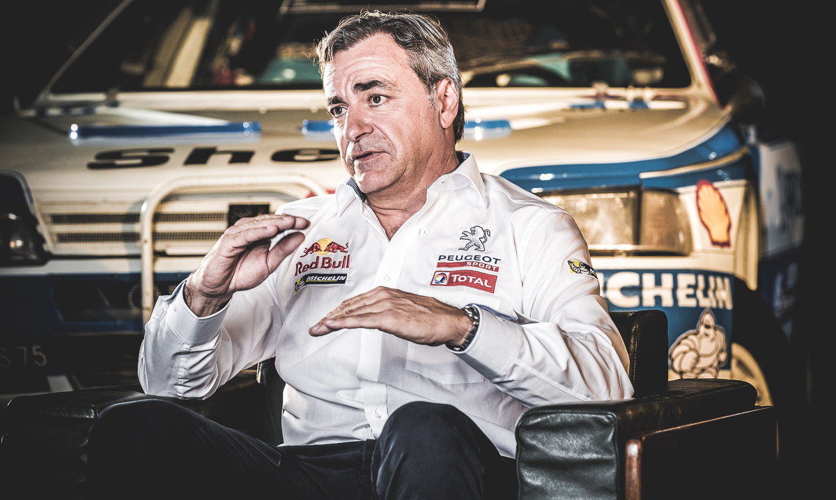 Peugeot retour sur le Rallye Dakar en 2015 - Carlos Sainz
