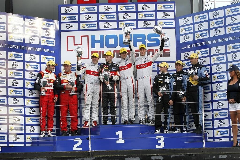 European Le Mans Series - Silverstone 2014 - Podium LMP2