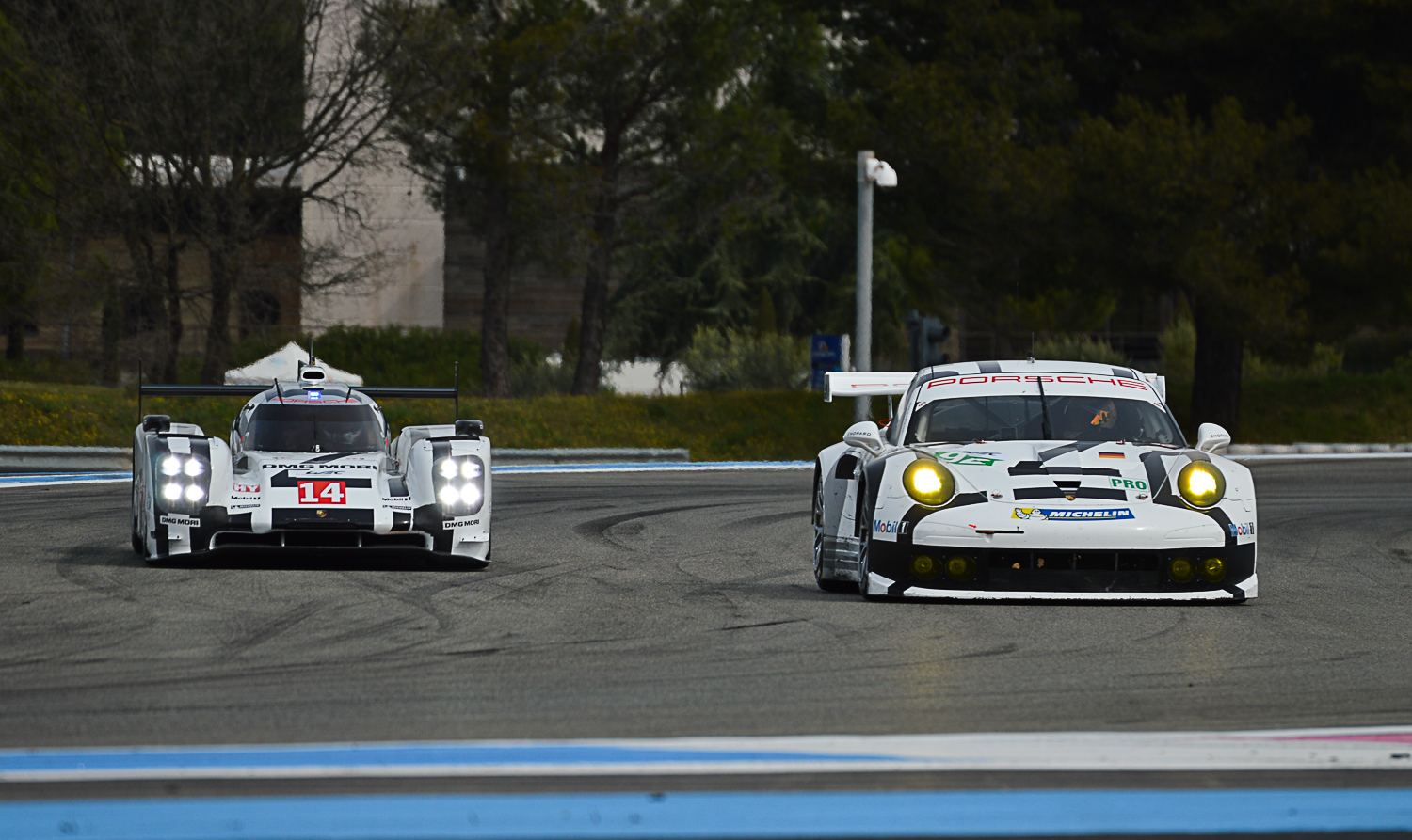 Porsche 919 Hybrid et 911 RSR - Prologue 2014 FAI WEC