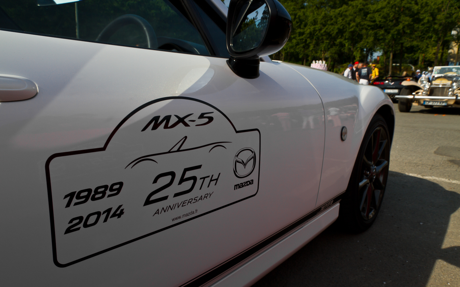 25 ans de la Mazda MX-5 aux 24 Heures du Mans 2014 - Parade des pilotes