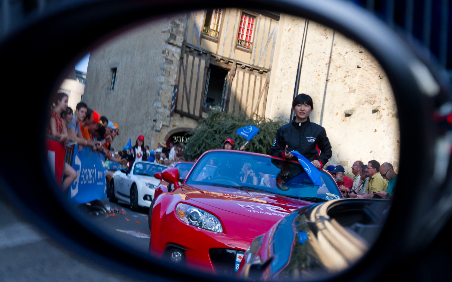 25 ans de la Mazda MX-5 aux 24 Heures du Mans 2014 - Parade des pilotes