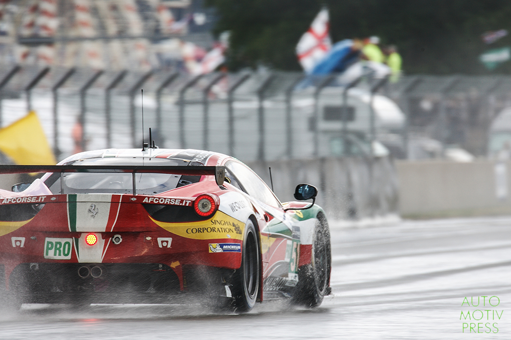 Ferrari 458 Italia n°51/ AF Corse - 24 Heures du Mans 2014 - Course - BRUNI / VILANDER / FISICHELLA