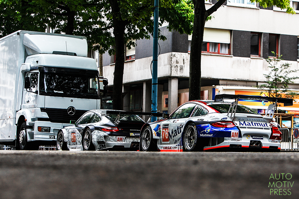 24 Heures du Mans 2014 - Pesage - Porsche IMSA Matmut