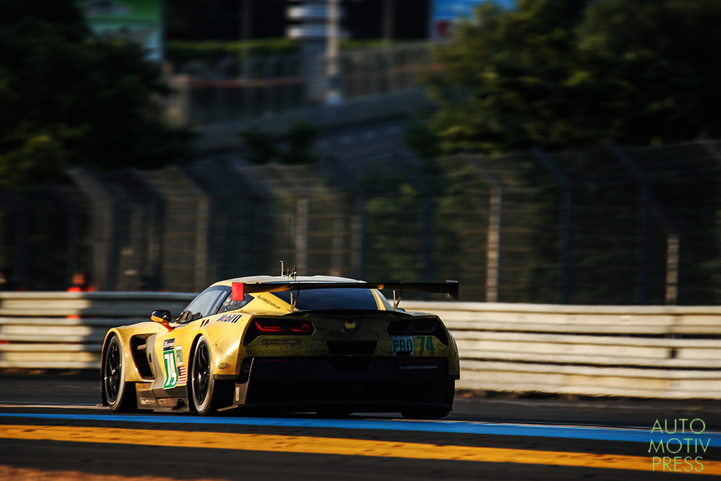 Corvette C7 n°74/Corvette Racing - 24 Heures du Mans 2014 - Course - GAVIN / MILNER / WESTBROOK