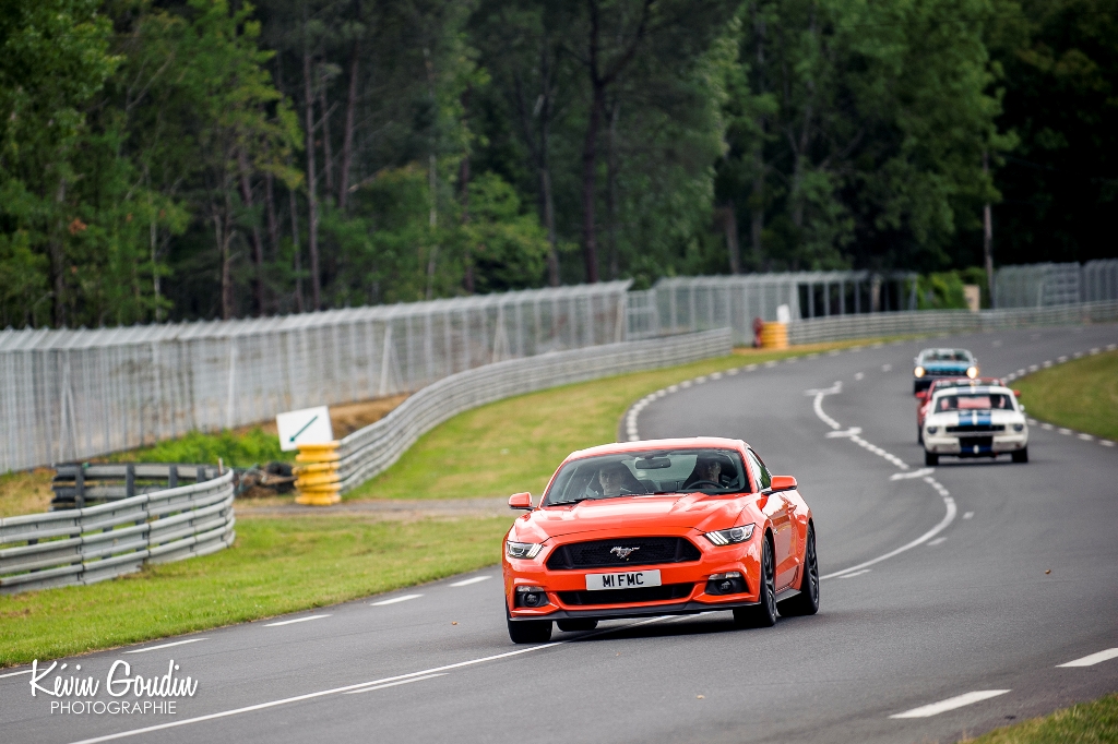 Le Mans Classic 2014 - Parade Ford - Ford Mustang 2015