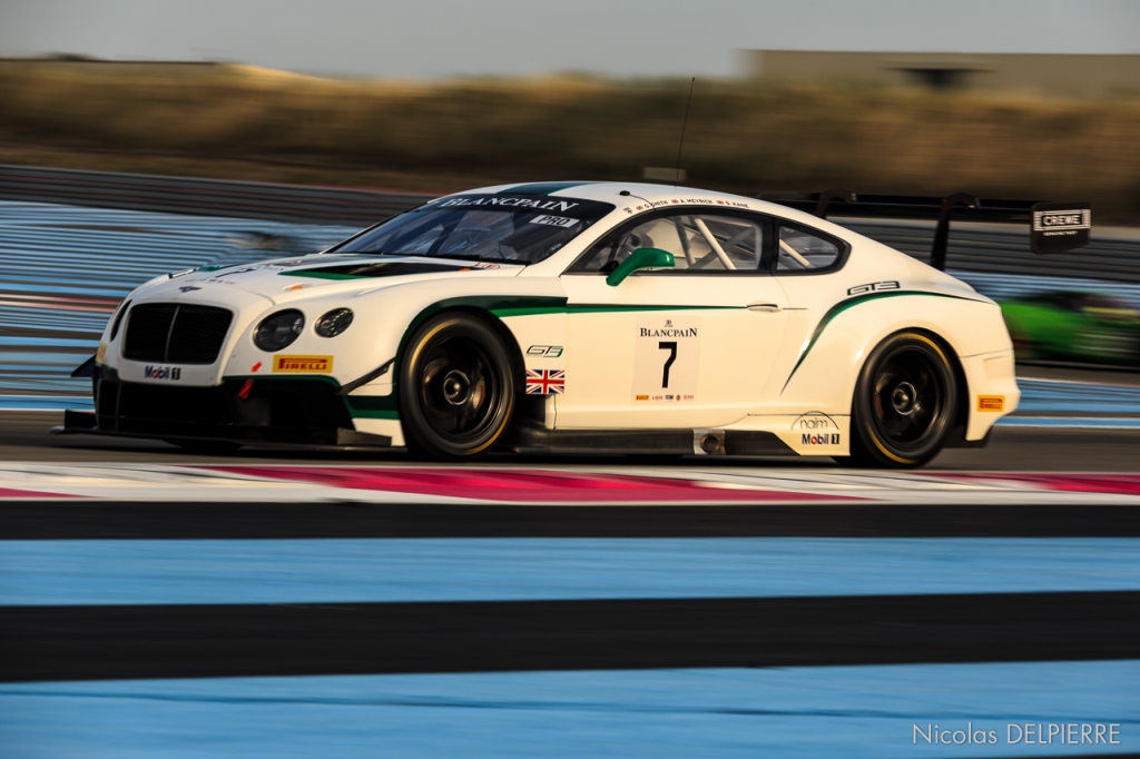 Blancpain Endurance Series - Le Castellet Paul ricard - Bentley Continental GT3 n°7 Smith-Meyrick-Kane