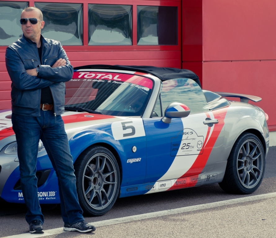 Mazda MX-5 Open Race - Circuit La Ferté Gaucher avec Olivier Panis