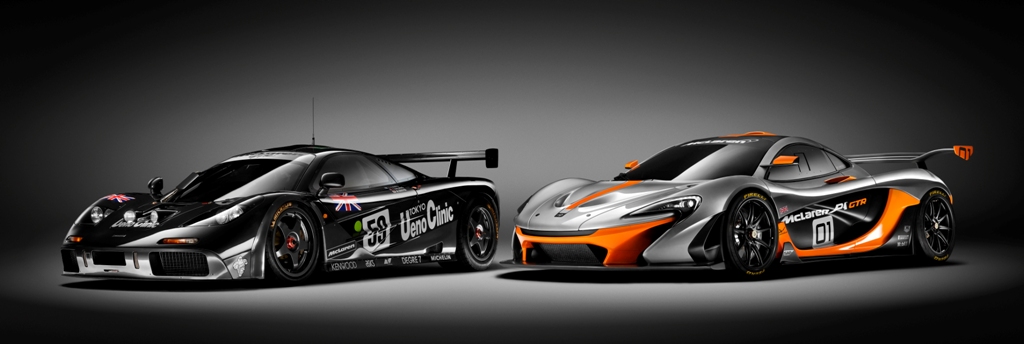 McLaren P1 GTR et F1 GTR