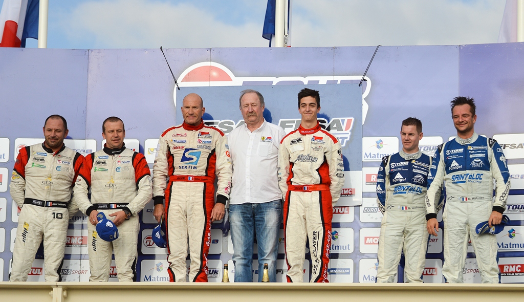 GT Tour 2014 - Circuit du Castellet Paul Ricard - Podium 2ème manche