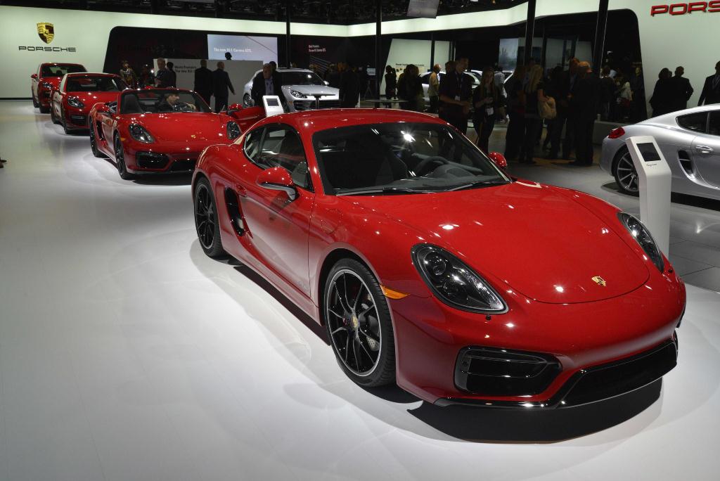 Porsche Cayman GTS - Los Angeles Auto Show 2014