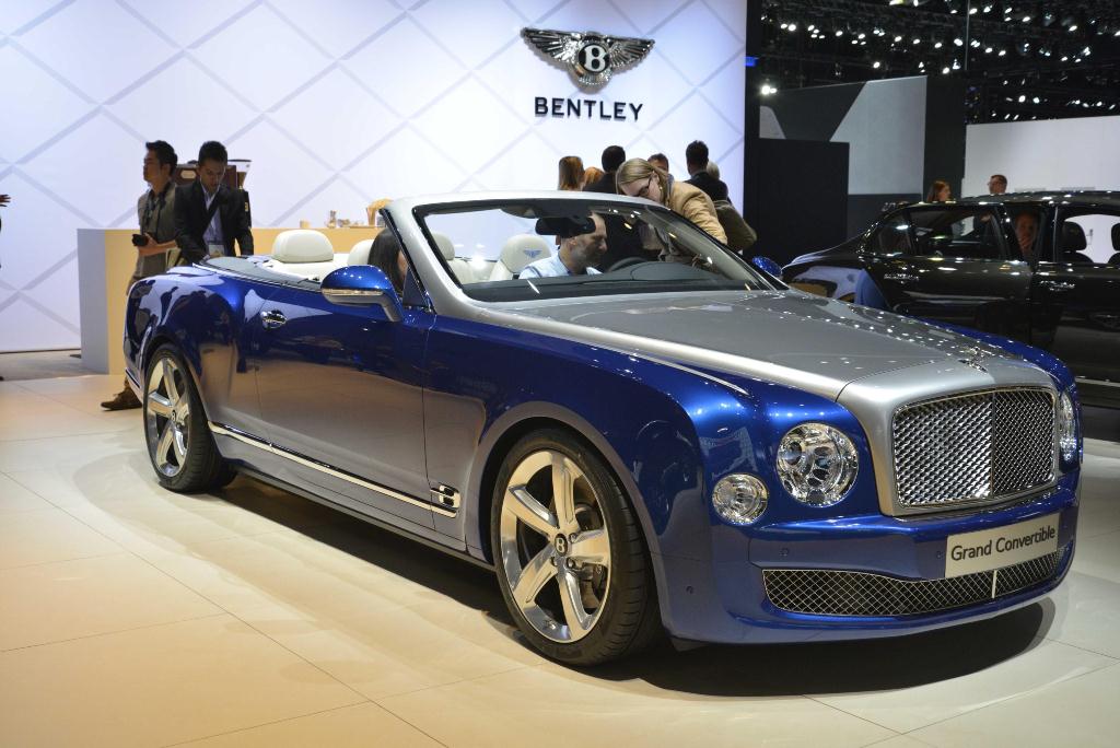 Bentley Grand Convertible - Los Angeles Auto Show 2014