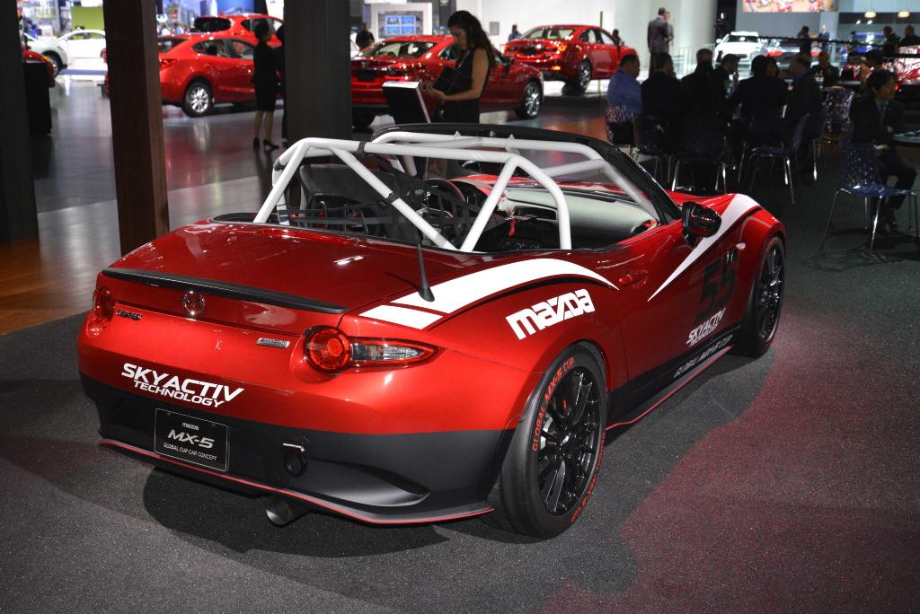 Mazda MX-5 Cup - Los Angeles Auto Show 2014