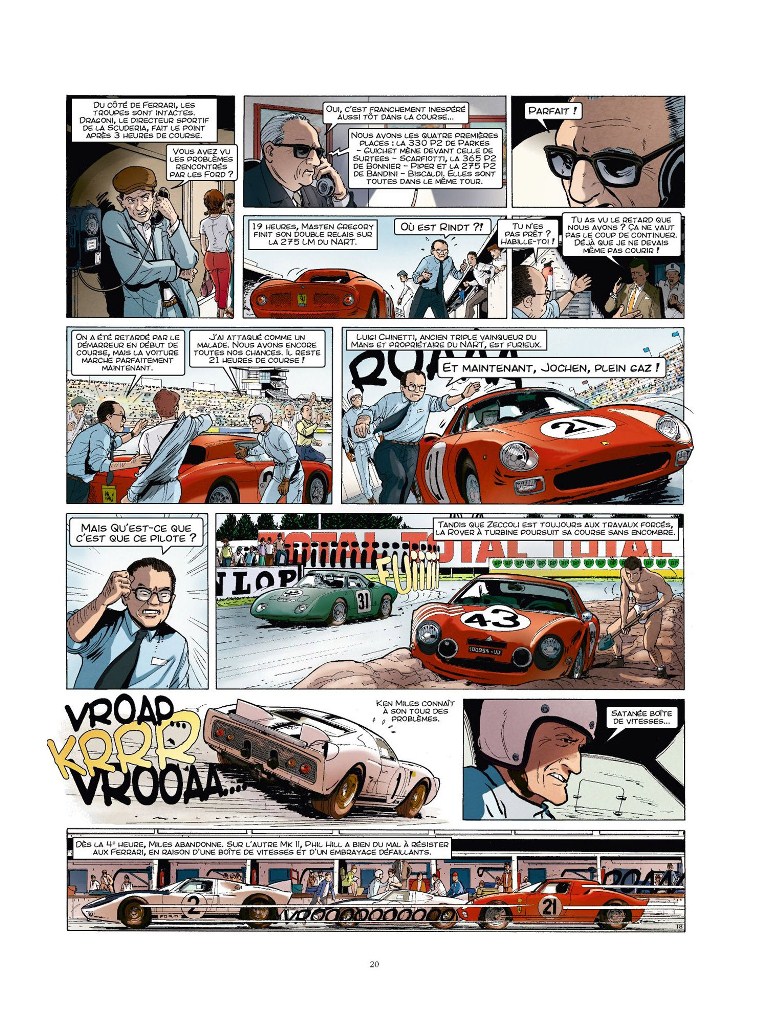 24 Heures du Mans 1964-1967 le duel Ferrari-Ford - Collection Plein Gaz / Éditions Glenat