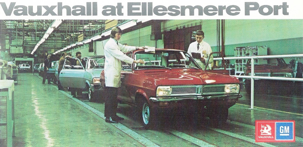 Vauxhall fête les 50 ans de son usine d’Ellesmere Port - 1973