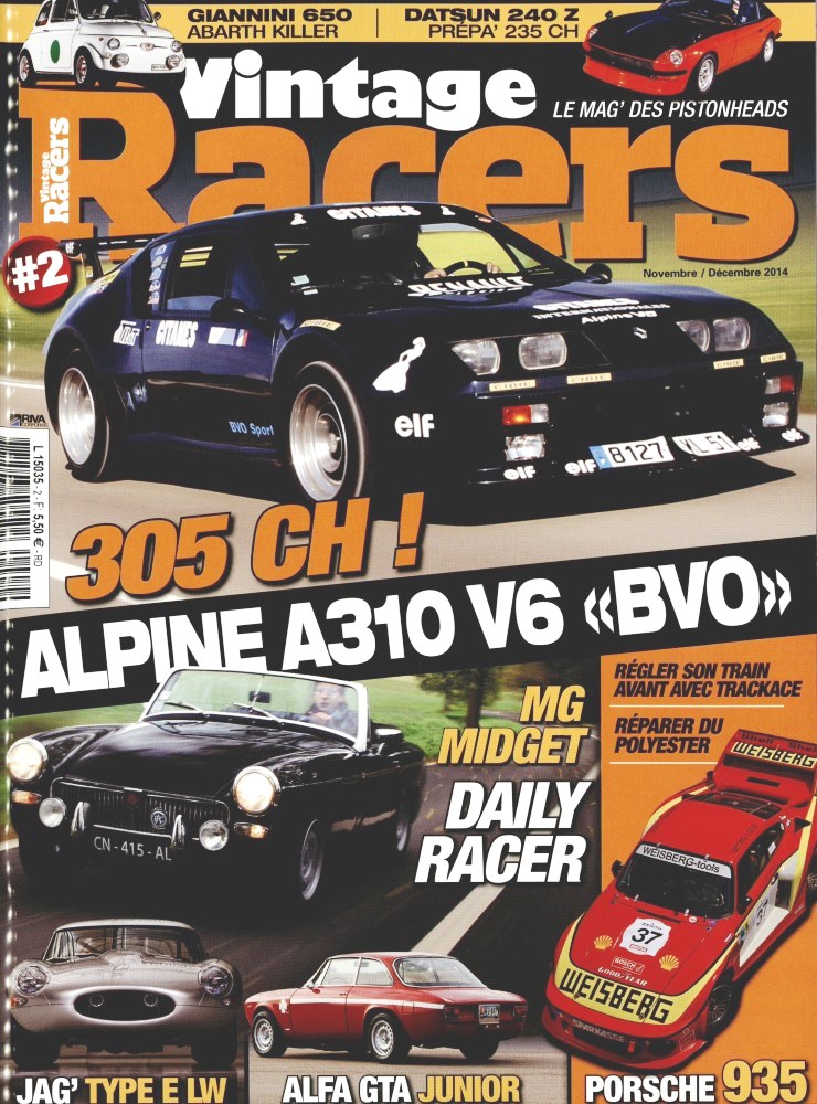 Vintage Racers magazine numéro 2