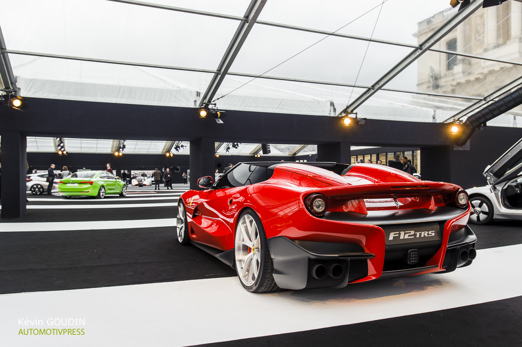 Festival Automobile International 2015 - Kevin Goudin - Ferrari F12 TRS