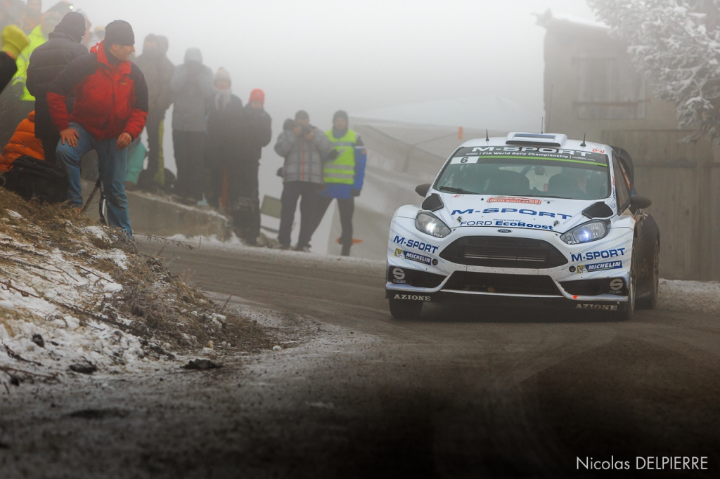 Rallye Monte-Carlo 2015 - O. Tanak - Ford Fiesta WRC