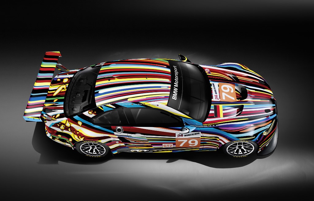 BMW E92 M3 GT2 Art Car #79 - Jeff Koons