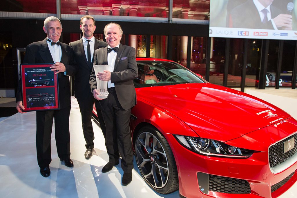 Jaguar XE élue plus belle voiture de l’année 2014
