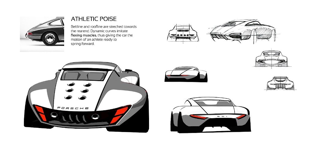 Porsche 901 Concept par Ege Argüden