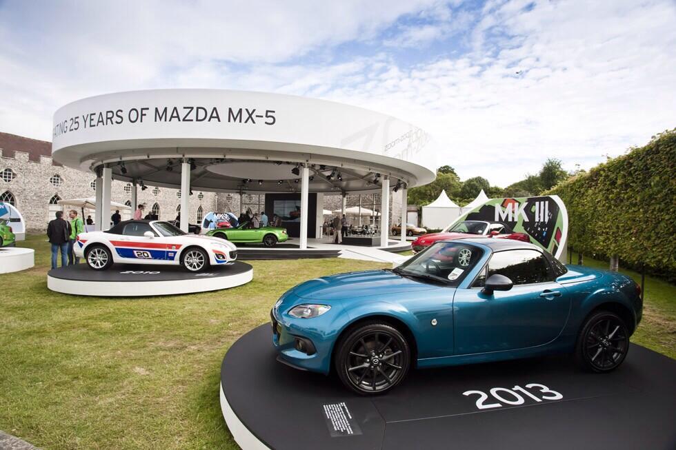 Mazda sera la marque à l’honneur du prochain Goodwood Festival of Speed 2015