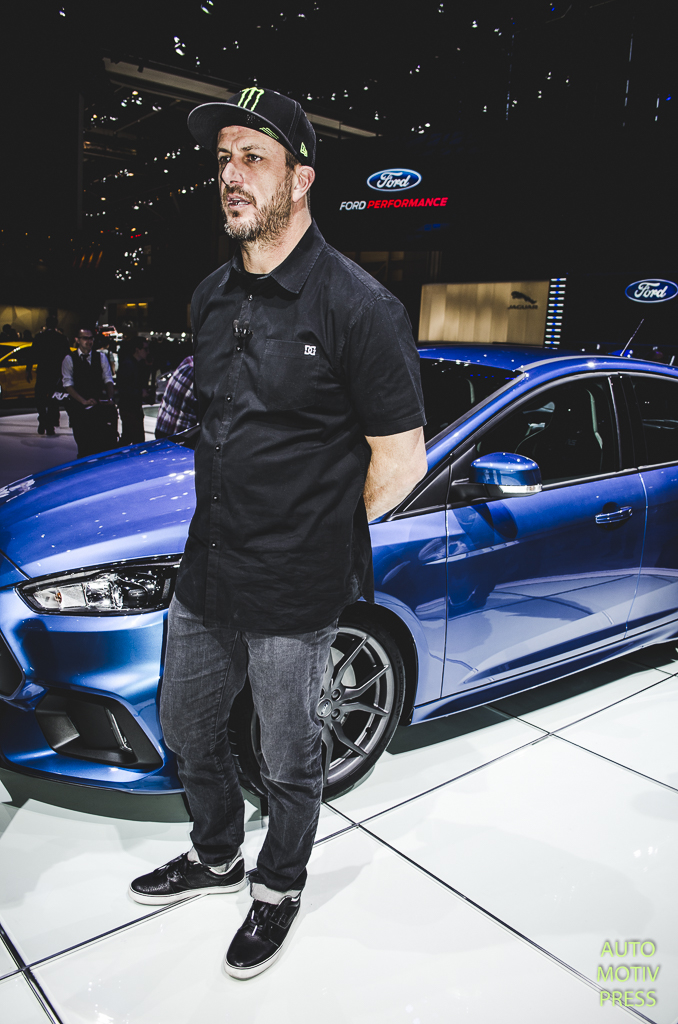Salon de Genève 2015 - Ford - Focus RS 2015 & Ken Block