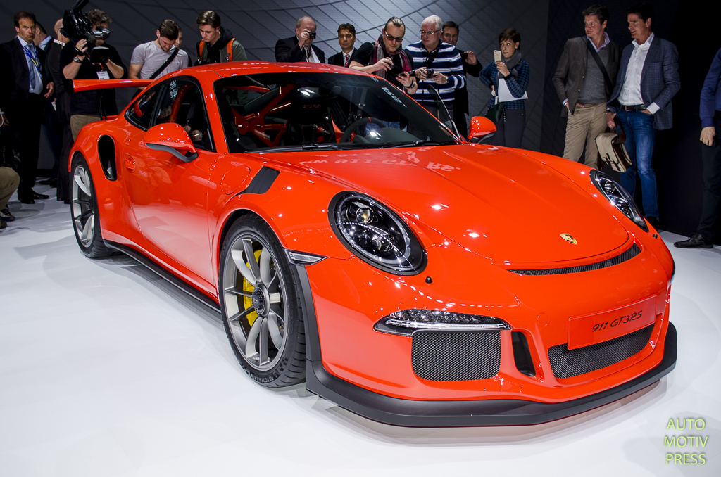 Salon de Genève 2015 : Porsche 911 GT3 RS