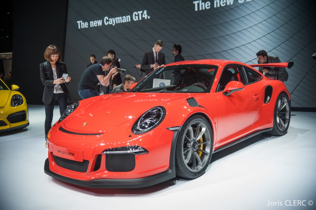 Salon de Genève 2015 : Porsche 911 GT3 RS