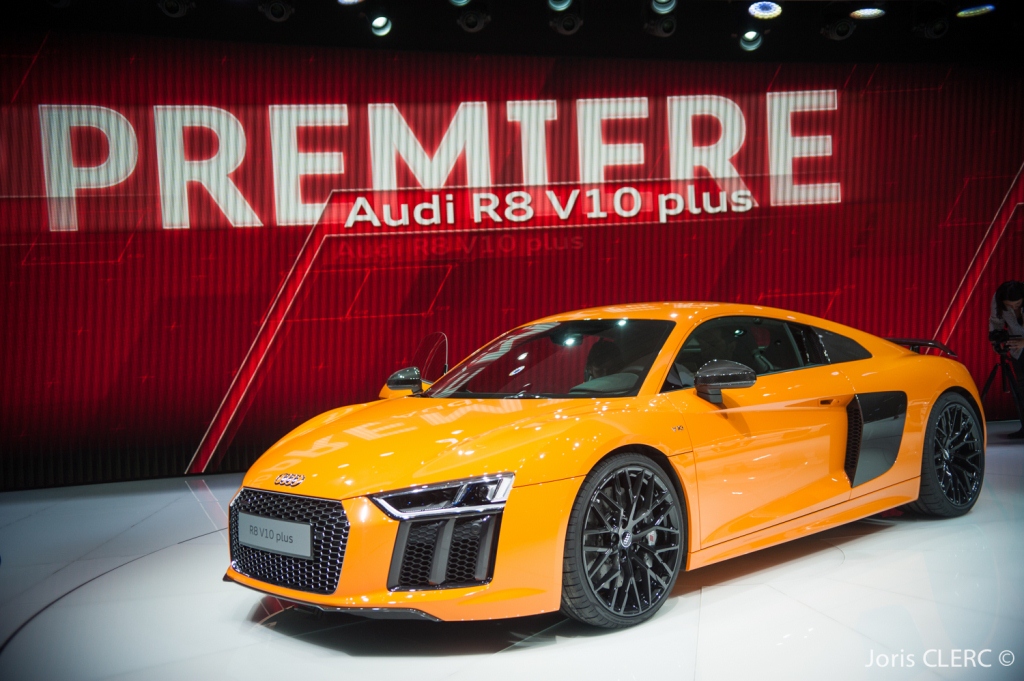 Salon de Genève 2015 - Audi R8 V10 Plus