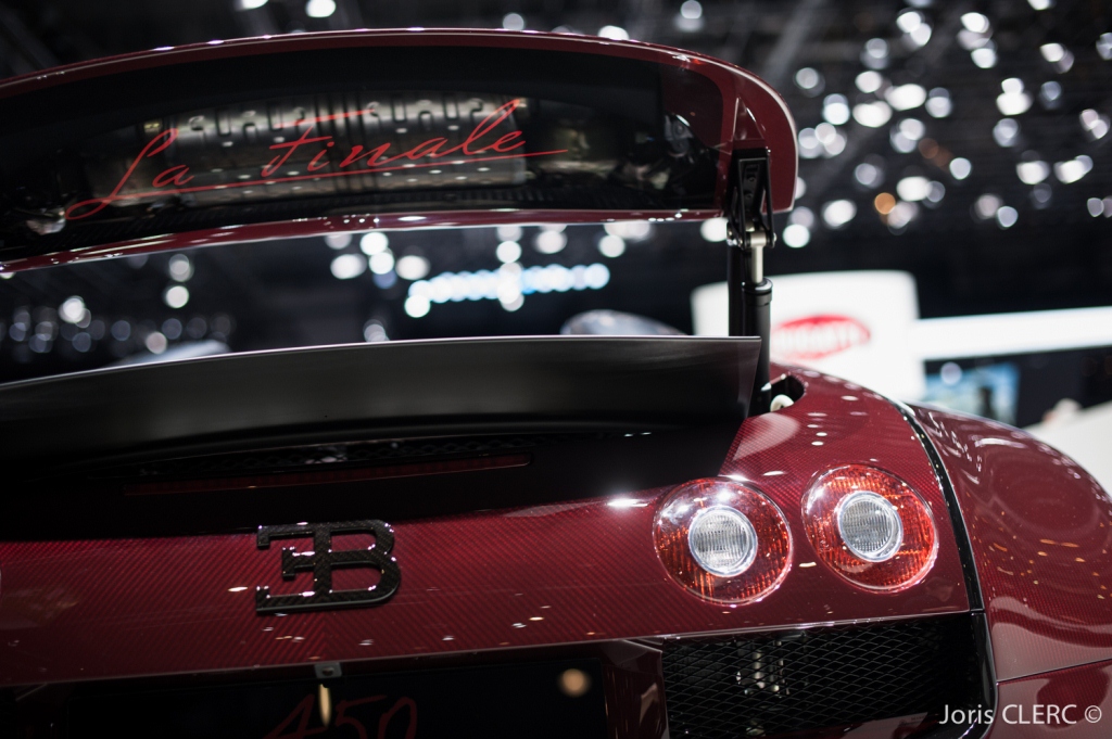 Salon de Genève 2015 - Bugatti Veyron Grand Sport Vitesse La Finale