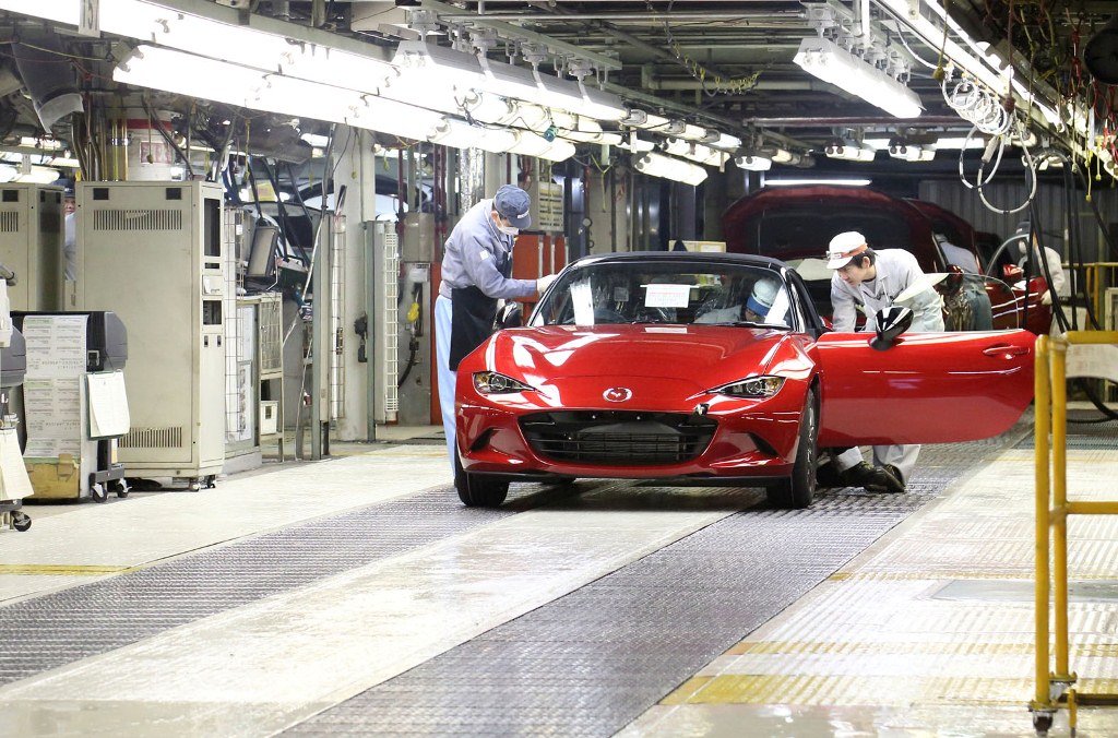 Mazda MX-5 4ème génération - Usine N°1 d'Ujina à Hiroshima