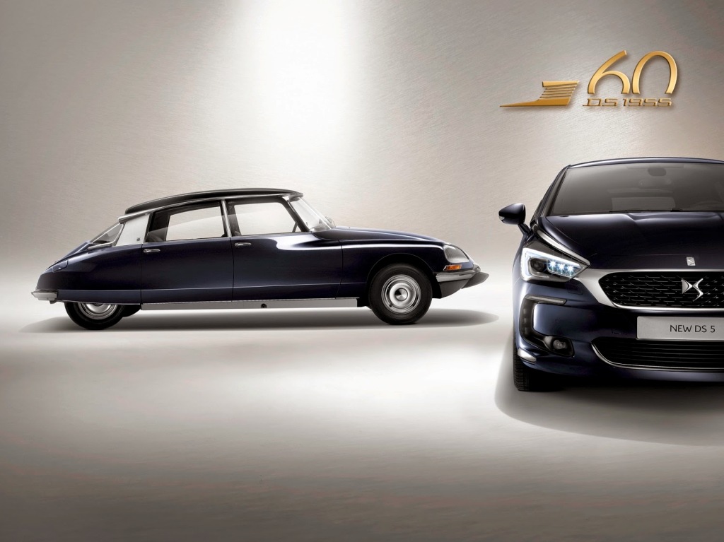 DS 21 Pallas 1968 et DS5 - DS 60ans