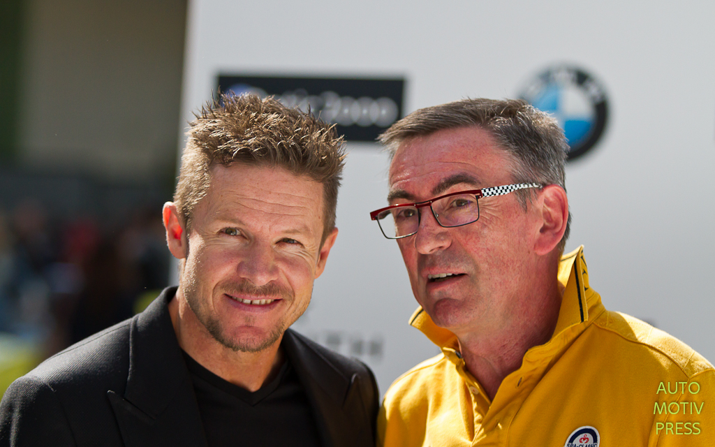 Tour Auto 2015 - Felix Baumgartner (en noir) & J-F Penillard (en jaune)