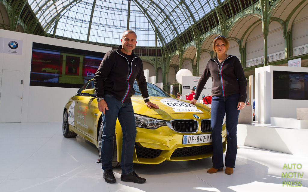 Tour Auto 2015 - BMW - Yannick Dalmas & Mélanie Astles