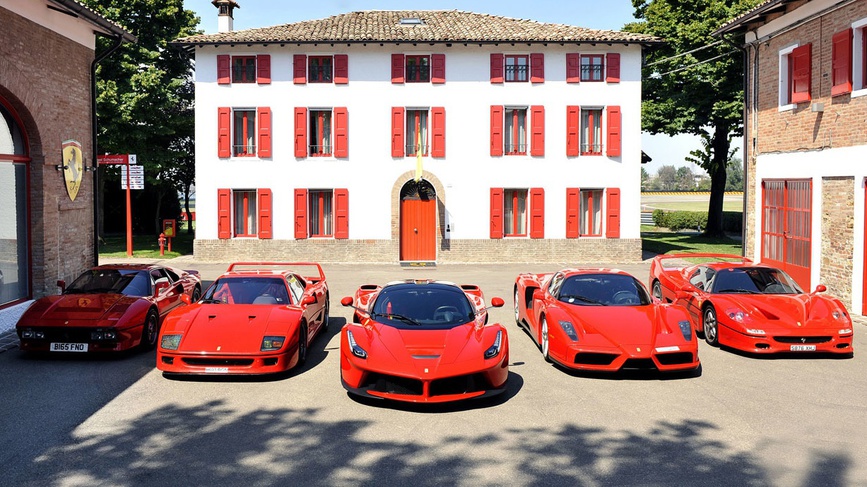 Ferrari test driver