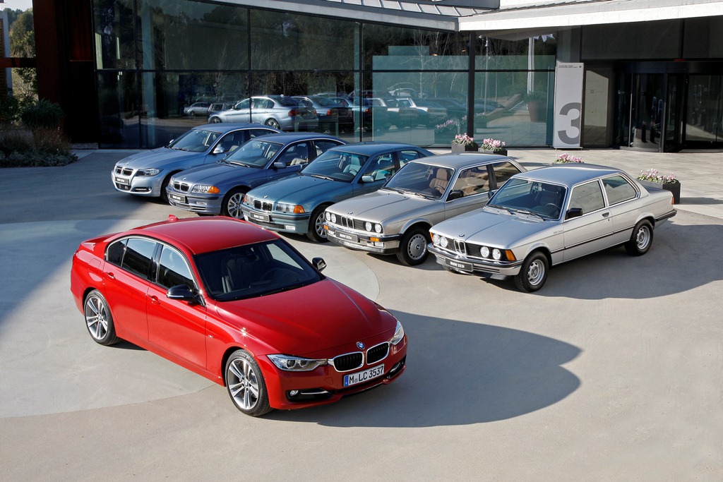 BMW Série 3 6 génération E21, E30, E36, E46, E90 et F30