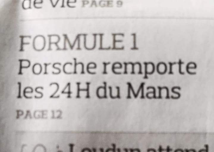 Figaro 15 juin 2015 24h du Mans article