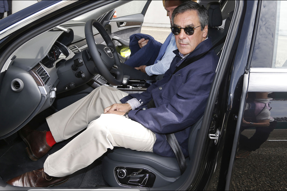 FranAi??ois Fillon sur le Circuit des 24 Heures du Mans