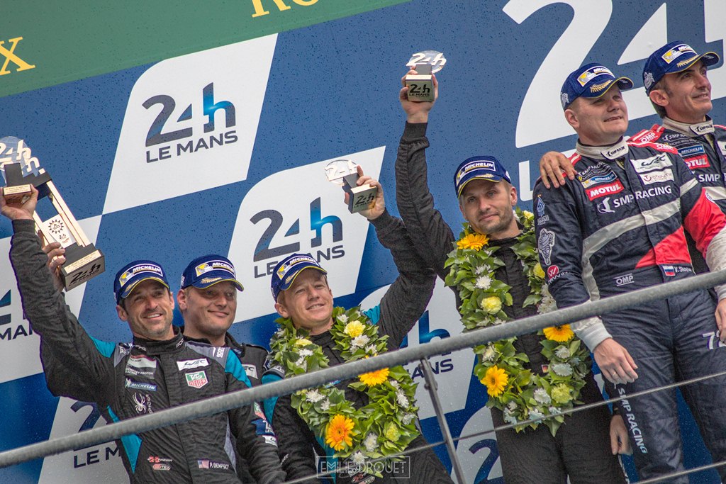24 Heures du Mans 2015 - Podium LM GTE Am