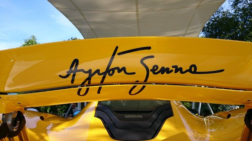 McLaren P1 Aytron Senna - FOS Goodwood 2015