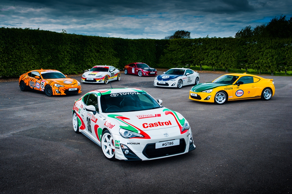 Festival Of Speed de Goodwood 2015 : Six GT86 célèbrent Toyota en course