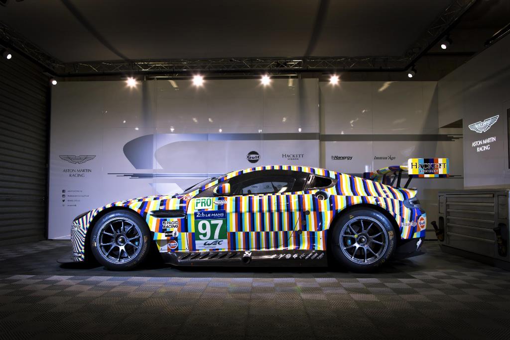 24 Heures du Mans 2015 : Aston Martin Art Car par Rehberger