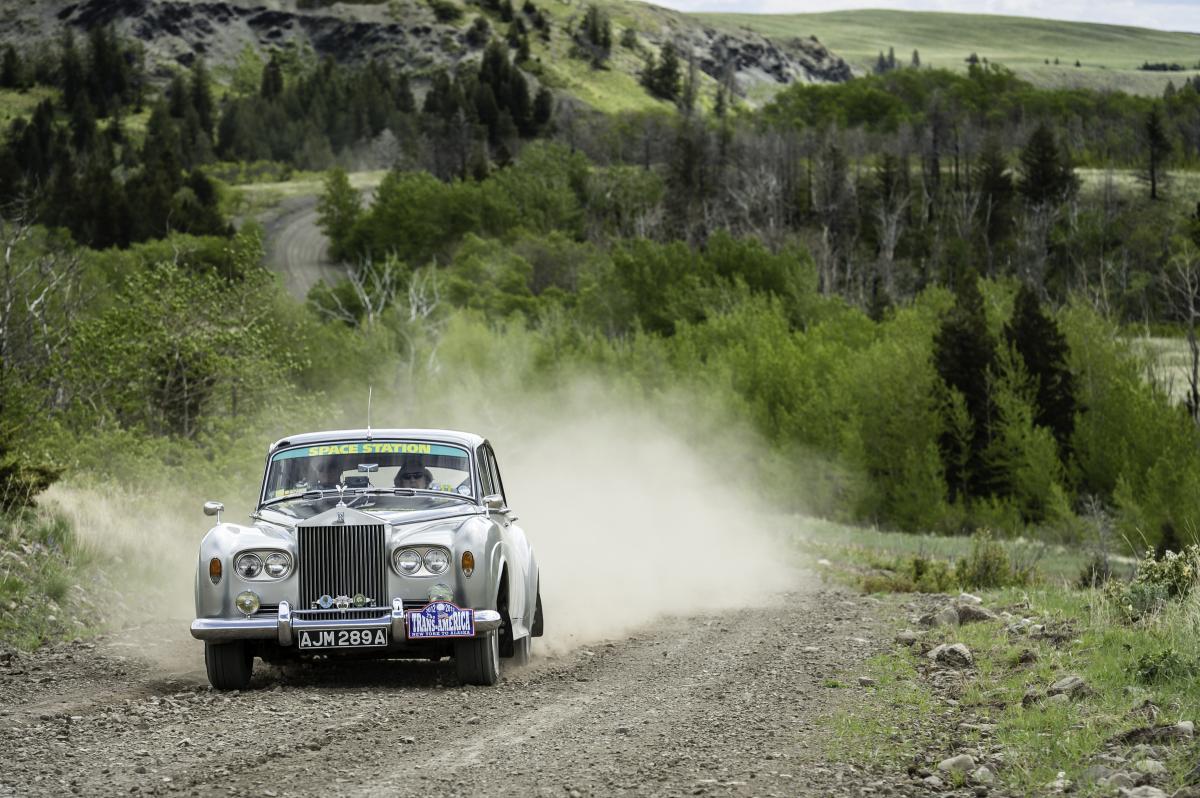 Dorothy Caldwell - Rolls Royce Silver Cloud III de 1963 - Trans-America Challenge